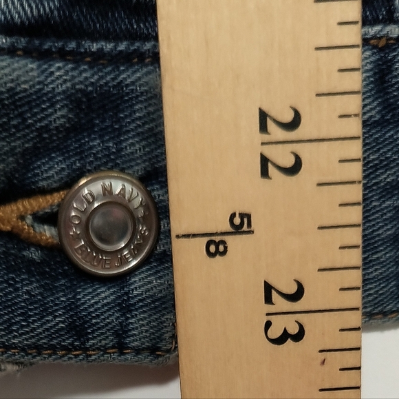 Old Navy Women's Classic Blue Jean Jacket / Size 2X - Picture 5 of 9